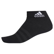 아디다스 라이트 앵클 삭스 DZ9406, 블랙, 1개