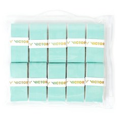빅터 내구성 얇은 오버그립 GR2-10 10p, 1개, AR White + Aqua