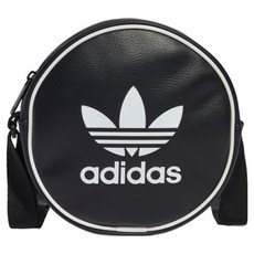 adidas 愛迪達 Adicolor 經典圓形包 IT7592, 黑色, 1個