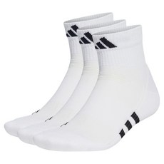 adidas 愛迪達 Performance氣墊中筒襪 HT3450 3雙, 白色