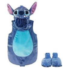 迪士尼商店 嬰幼兒用 星際寶貝 史迪奇角色扮演服 6~12個月, 1個, 混合色