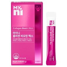 Myni 膠原蛋白生物素Max 15入, 1個, 60g