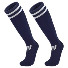 Chapora 高筒足球運動襪, 1個, 海軍藍