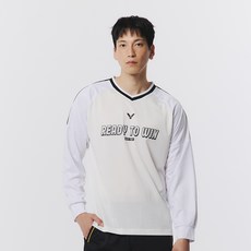 빅터 남녀공용 GAME FLOW 배드민턴 긴팔 상의 T-5510