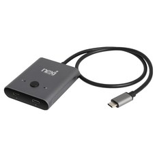 넥시 USB C type 양방향 선택기 NX1304, 1개 1개