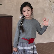 Golden Rabbit 兒童 C Everyday 圓領針織衫