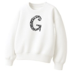 PLAYS 男款舒適刷毛G Logo大學T恤