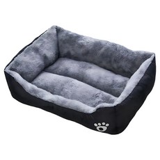 毛皇上 四季寵物U型窩, 1個, 黑色