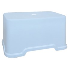 버드시아 다용도 욕실 1단 디딤대, 욕실의자:블루, 1개