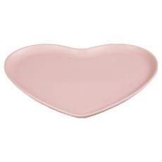 LE CREUSET 花蕾系列 心型盤, 甜心粉, 1個