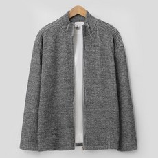 M.N.C 男款兩穿寬鬆版型半拉鍊外套 MDJK189LW