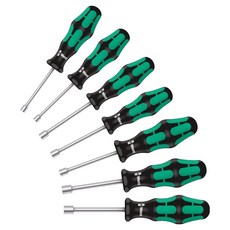 Wera 高強度軸螺帽起子7件組 029510, 1套