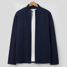 M.N.C 男款兩穿寬鬆版型半拉鍊外套 MDJK189LW