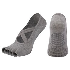 Sellyving 防滑舞蹈體操瑜珈皮拉提斯五指襪