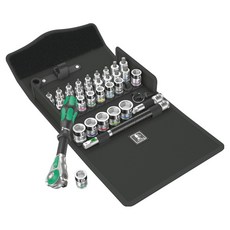 Wera 8100 SB All in 9.6mm 多合一便攜盒 棘輪套筒組 003536, 1套, 36種
