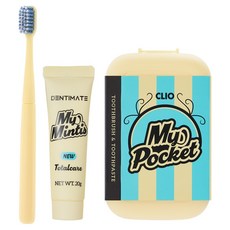 CLIO My Pocket攜帶型組裝牙刷+牙膏組 80g, 1套