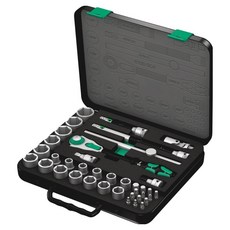 Wera 8100 SC 4 12.7mm 多合一起子頭套筒棘輪手柄套組 003647, 1個, 37種