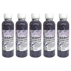 毛皇上 貓砂除臭珠 薰衣草, 250ml, 5個