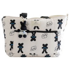 Ymmama Big Yum Bag 尿布包, 俏皮黑兔