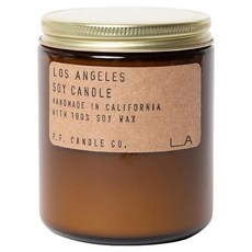 P.F Candleco. 香氛蠟燭7.2oz 洛杉磯, 1個, 木質調, 354g