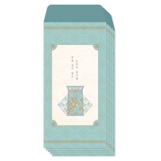 모노라이크 전통 현금 봉투, 복주머니5, 5개