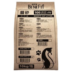BENEFIT 斑尼菲 豆腐貓砂, 綠茶味, 10kg, 1包