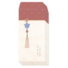 모노라이크 전통 현금 봉투, 노리개1, 5개