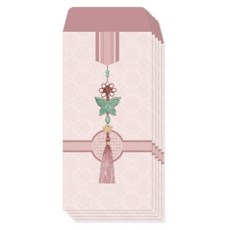 모노라이크 전통 현금 봉투, 노리개2, 5개