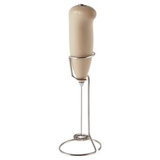 Modern House 附有支架 方便收納的無線奶泡器, LT0225015, 米色