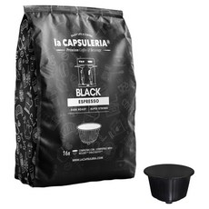캡슐리아 돌체구스토캡슐 호환 블랙에스프레소 캡슐커피, 7g, 1개, 16개입