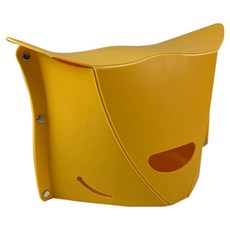 American Road 折疊式塑膠戶外露營釣魚椅 HR2450, 黃色, 1個