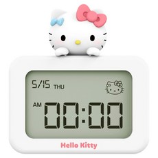 ROYCHE 三麗鷗角色公仔迷你鑰匙圈桌鐘, Hello Kitty