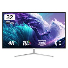 알파스캔 4K UHD AOC 프리싱크 HDR 무결점 모니터, 80cm, U32V11N