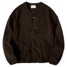 M.N.C 男女通用抓毛鈕扣開襟衫 MDJK122TE