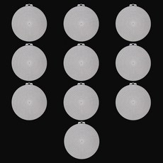 Knitt DIY 圓形塑膠網片 147mm, 白色, 10個