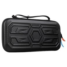 HOHOO 任天堂 Switch 2 防護包 EVA 硬殼收納保護殼, 黑色, 1個, 單一商品