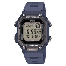 CASIO 卡西歐 藍芽計步電子錶 WS-B1000-2AVDF, 深藍色, 1支