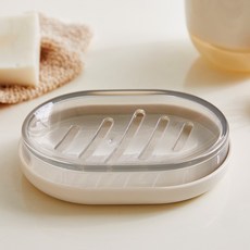 Modern House 簡約圓形肥皂架, 1個, 香草