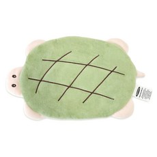 데미무드 메론빵거북이 인형 필통 파우치 정리함, 그린, 1개