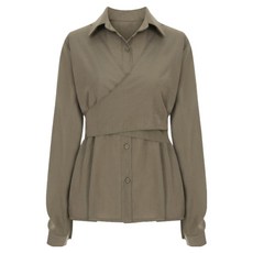 Paige Flynn 馬甲式裹領罩衫 P5CBL026A