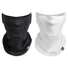 ONEARDOR Air Cool Fit網眼口罩, 2個, 黑色, 白色