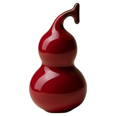 컬러풀 조롱박 세라믹 인테리어 장식품 BRP1550, 레드
