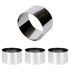 Chef Booster 小型慕斯圈 4件組, 1套