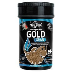 HAQUOSS 義大利海酷 金魚增艷成長漂浮顆粒, 1個, 100g