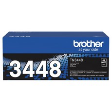 brother 兄弟牌 TN-3448 原廠碳粉匣 HL-L5100DN/ MFC-L5700DN/ HL-L6400DW/ MFC-L6900DW適用 8000p, 1個, 黑色
