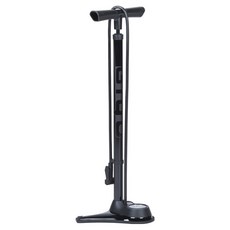 Giyo 直立式美式法式單閥公路車單速車用自行車打氣筒 160psi GF-73, 黑色, 1個