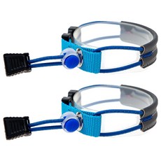 Taminayo 簡約夜間安全臂帶, 2個, 藍色