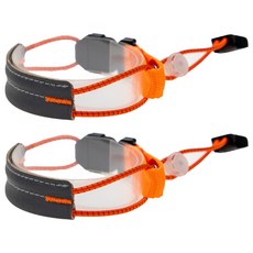 Taminayo 簡約夜間安全臂帶, 2個, 橘色