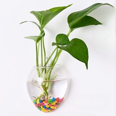 Roy Life 客廳亮點簡約標籤花瓶 + 無痕釘套組, 混色