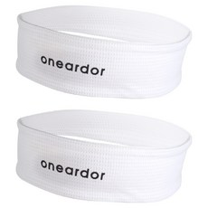 원아더 파워핏 쿨링 헤어밴드, 2개, 화이트, 화이트